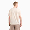 EMPORIO ARMANI 阿玛尼 男士刺绣徽标平纹莱赛尔混纺圆领短袖T恤 米色 EM001033 AF10017 M1052 商品缩略图2