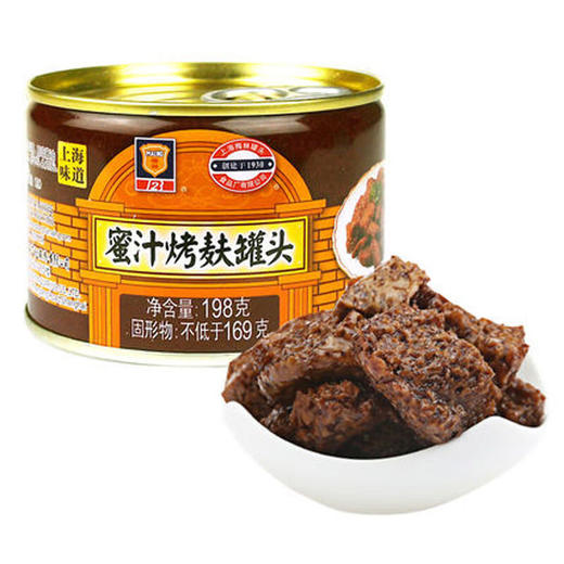 梅林蜜汁烤麸罐头198g[S021] 商品图0