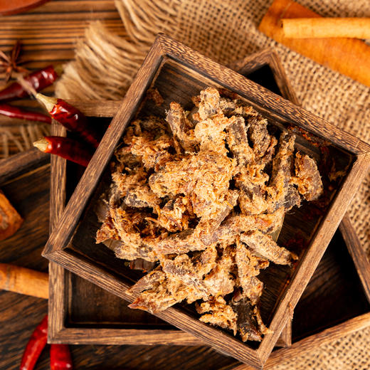 四川甘孜理塘高城鹏飞牦牛肉松干（五香）98g 商品图2