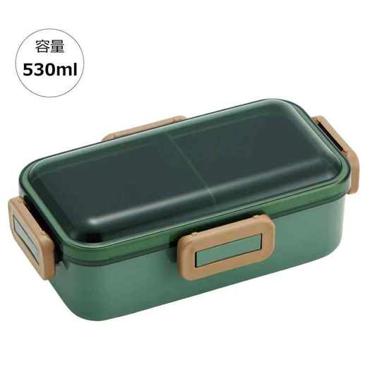 日本进口Skater抗菌饭盒草绿色 商品图0