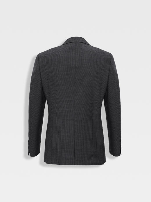 callisto高智系列山影灰黑色千鸟格绵羊毛西服 商品图1