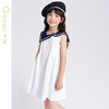 笛莎千与2025夏季新款女童*小千小与海边踏浪”海军领连衣裙 商品缩略图3
