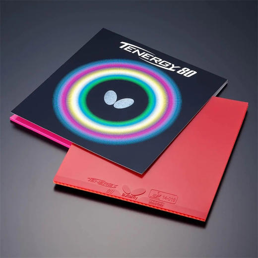 Butterfly蝴蝶T80乒乓球胶皮05930日本进口专业涩性反胶乒乓球套胶 商品图1