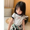 【超值39.9任选2款！】糖果色冰丝短袖t恤 新款韩版女童宝宝 男童夏装百搭洋气 捆条边中小童上衣-QQ 商品缩略图2