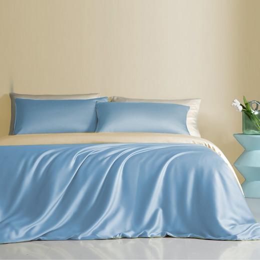 【维科家纺】撞色天丝四件套 商品图0