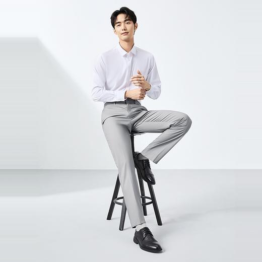 【瞬间凉感】柒牌男装西裤男春夏新款含竹纤维商务通勤西装长裤子 128H73270 商品图1