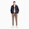 【一】EMPORIO ARMANI 阿玛尼 男士棉质修身长款直筒休闲裤 浅褐色 8N1P15 1NJ7Z 0144 商品缩略图3