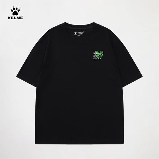 卡尔美2025新款男女同款中性短袖T恤 商品图11