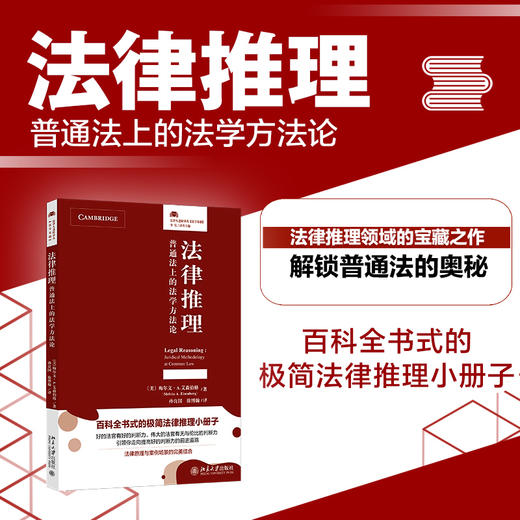 法律推理：普通法上的法学方法论 〔美〕梅尔文 · A. 艾森伯格 著  孙良国 徐博翰 译 北京大学出版社 商品图1