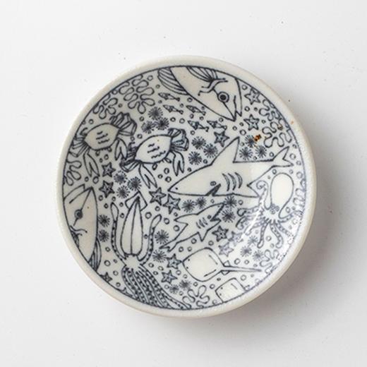 日本进口MINORU TOUKI 100盘子 海的伙伴 商品图0