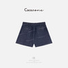 COCO ZONE 2025春夏新款时尚简约松紧腰短裤CD1A0443 商品缩略图1