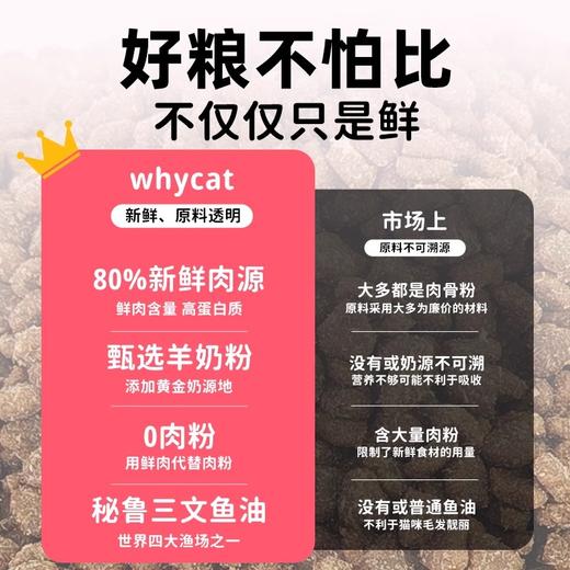 whycat幼猫粮5包试吃每包/50g 为了保证活动公平，每人限参加一次 同个ip/同个地址/相近地址/虚构收货信息/多账号购买等批量异常下单，店铺有权对异常订单不发货且取消活动资格 商品图3