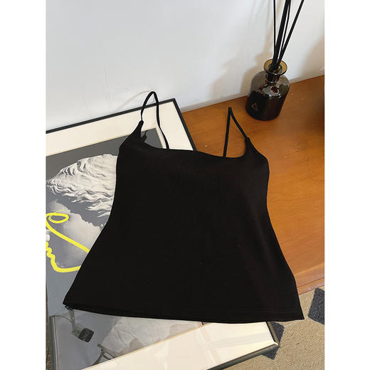 免穿BRA 糯糯抗菌爱豆背心吊带 吸湿排汗 舒适透气 修身有弹力 商品图9