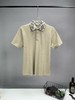 B家 格纹领/刺绣 丝光珠地棉 翻领短袖POLO衫 Z-15089 商品缩略图3