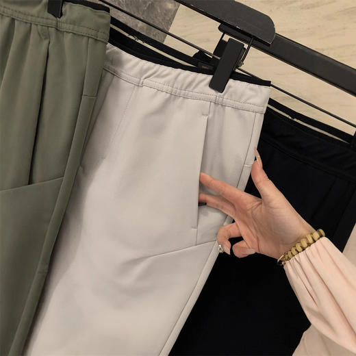 迪同款！2025早春新款防风轻量化科技3D立裁透气户外商务直筒休闲裤男 商品图2