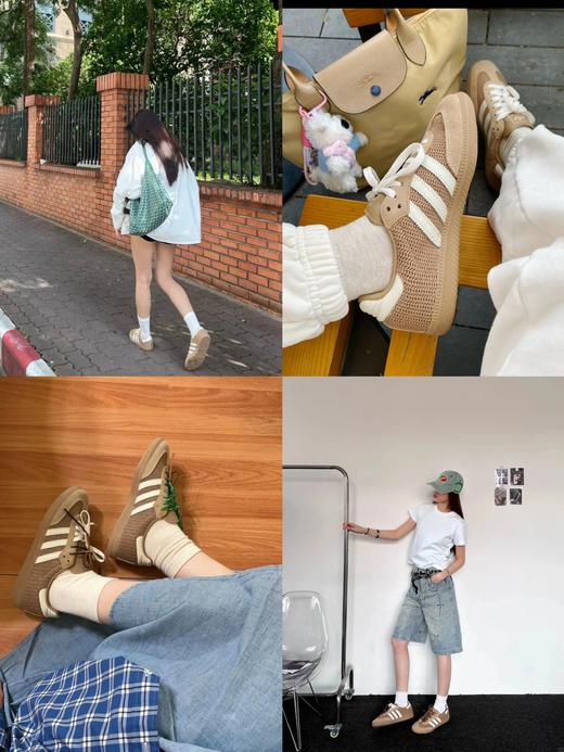 正品授权，链路完整❗️【阿迪达斯三叶草德训小香风/手球板鞋德训鞋】穿搭博主&明星超爱的款，搭配各种风格都毫无压力 商品图3