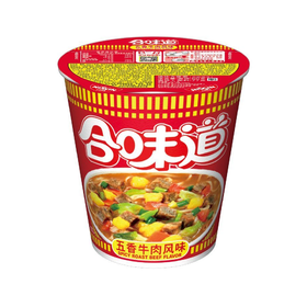 日清合味道五香牛肉风味方便面 77g