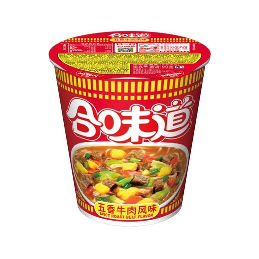 日清合味道五香牛肉风味方便面 77g 商品图0