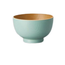 日本进口石田PC汤碗Hill 灰蓝色