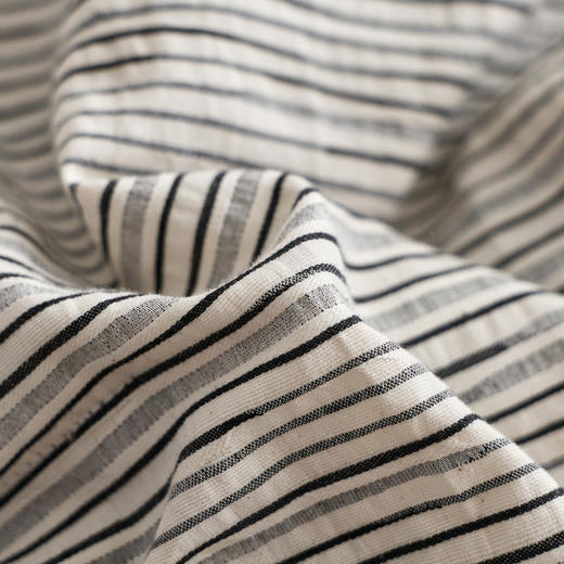 自然醒原创侘寂夏被全棉色织提花轻奢夏季空调被薄被子被芯床单床品四件套LFS 商品图9