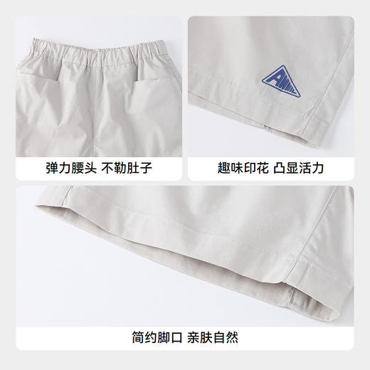 男童全腰梭织中裤夏季新款安奈儿童装实体店同款XB526713 商品图4