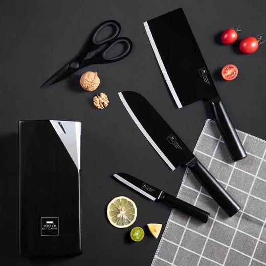 康宁Snapware WORLD KITCHEN黑骑士系列刀具五件套 商品图0