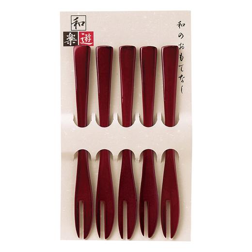 日本进口石田点心叉子 5个装 商品图0