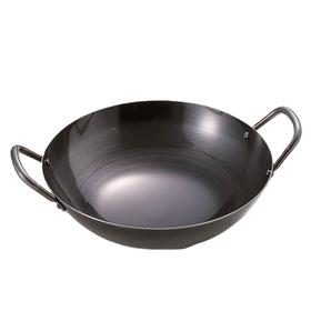 日本进口TAMAHASHI双耳中华锅33cm