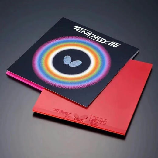 Butterfly蝴蝶T05乒乓球胶皮（05800）TENERGY 05涩性反胶套胶 商品图1