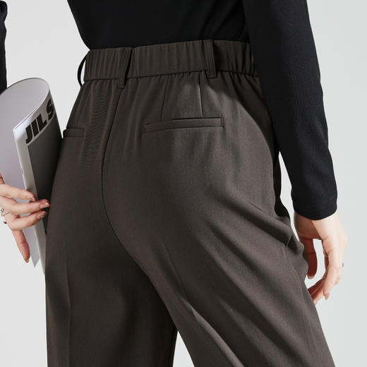 【亏本售！春新款版西裤】逸阳九分西装裤小个子高腰烟管版西裤0939 商品图4