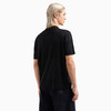 EMPORIO ARMANI 阿玛尼 男士刺绣徽标平纹莱赛尔混纺圆领短袖T恤 黑色 EM001033 AF10017 MC169 商品缩略图2