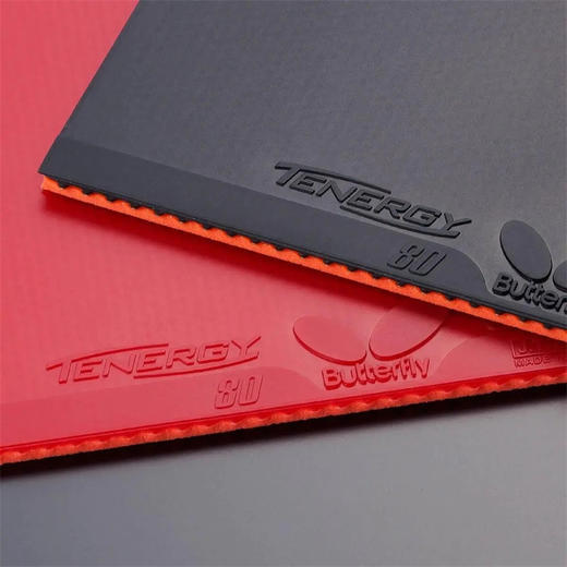 Butterfly蝴蝶T80乒乓球胶皮05930日本进口专业涩性反胶乒乓球套胶 商品图2