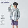 蓝汽水2025新款轻薄网格防晒外套春款山系印花小口袋设计亲子上衣 商品缩略图0