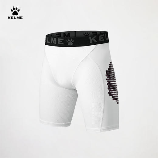 卡尔美2025新款男士七彩反光紧身短裤 商品图4