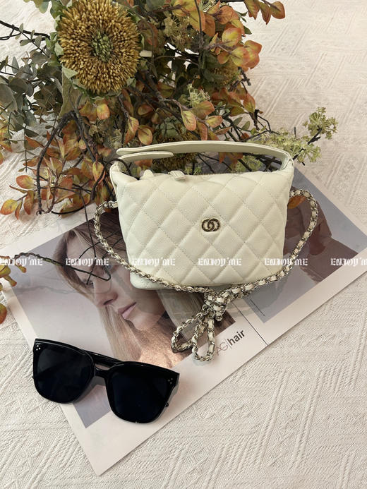 【门店同款】ENJOY常卖鱼子酱单肩斜跨包包 161847270 商品图0