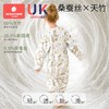 科巢婴儿睡袋春夏薄款纱布儿童宝宝分腿桑蚕丝防踢被四季通用 商品缩略图3