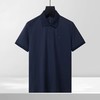透气舒适网格夏季男士纯色上衣翻领时尚polo衫   YH-ZX3187* 商品缩略图2