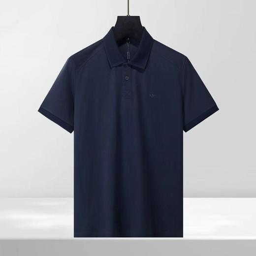 透气舒适网格夏季男士纯色上衣翻领时尚polo衫   YH-ZX3187* 商品图2