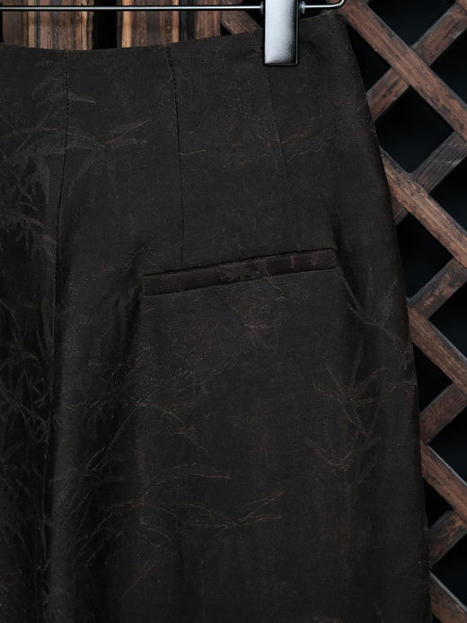 盛唐牡丹 |风清影竹香云纱女裤 商品图5