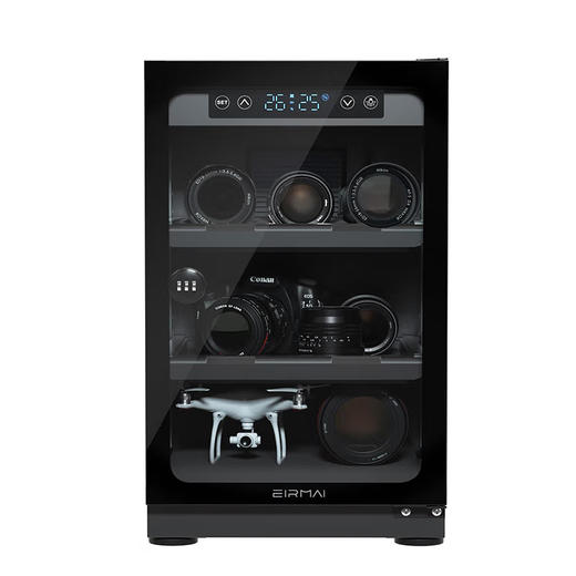 锐玛单反相机防潮箱办公家用电子防潮柜镜头邮票干燥箱 商品图1