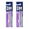 参半光感密柔牙刷双支装-0304 商品缩略图1