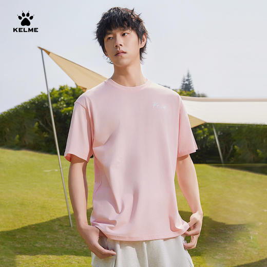 卡尔美2025新款男女同款中性短袖T恤 商品图1