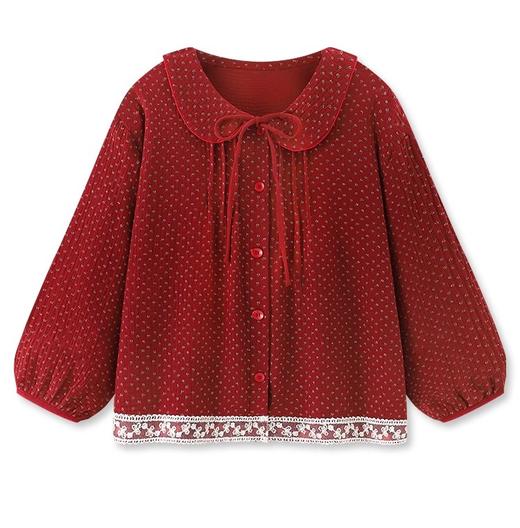 裁缝学苑AQ435纯棉睡衣娃娃领长袖家居服套装纸样女装上衣裤子样板 商品图2