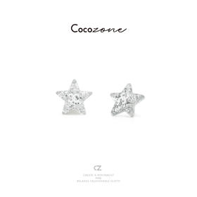 COCO ZONE 刘一一 设计感星星气质耳钉CC2D3404