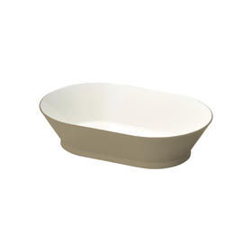 日本进口石田Hill咖喱盘 土棕色