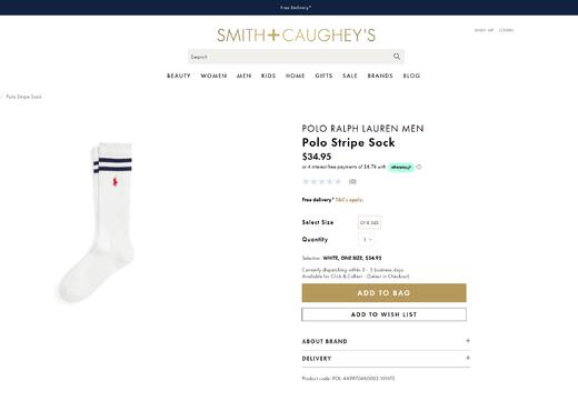 【3双装】马球长筒袜 小马刺绣标 美式休闲日单 PT-1186 商品图1