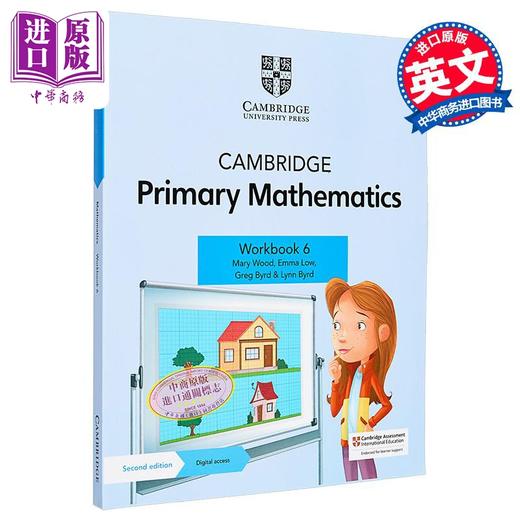 NEW Cambridge Primary Mathematics Workbook 6 with Digital Access (1 Year) 剑桥小学数学练习册六年级 商品图0
