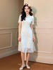 【清仓超15天不保价】奢姿2025夏装新款胖mm大码女装改良旗袍绣花气质连衣裙开叉A字裙9932852928【1】 商品缩略图1