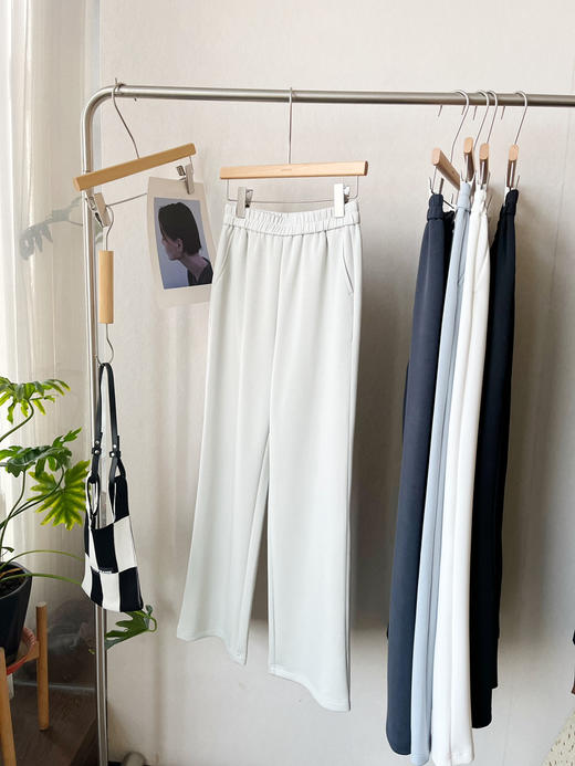 【奔跑无束缚】噢蜜ooomeooo云朵抗皱直筒裤 商品图14