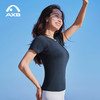 爱暇步春夏新款速干瑜伽服上衣女专业高端运动普拉提健身服T恤A25192NWF 商品缩略图1